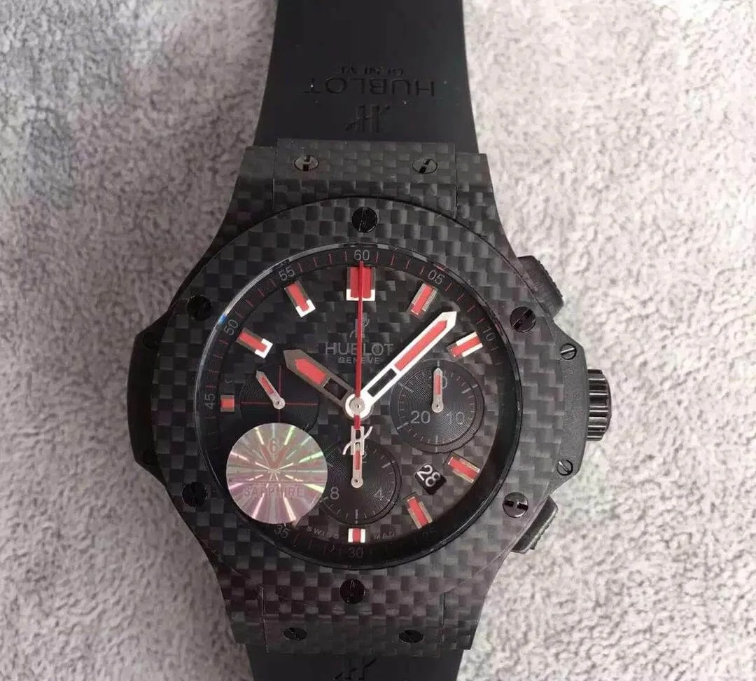 Hublot Big Bang 301.QX.1724.RX V6 Factory 1:1 Best Edition Replica Watch Carbon Fiber Case